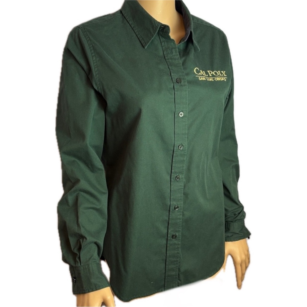 Port Authority Cal Poly San Luis Obispo Button Down custom Dress Shirt Like New